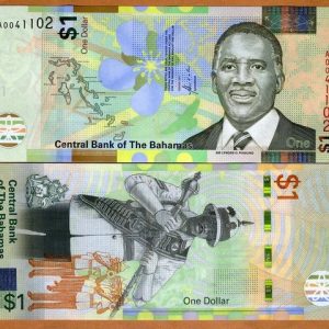 BAHAMAS 1DOLLAR UNC # 814