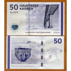 DENMARK 50 KRONER UNC # 1015