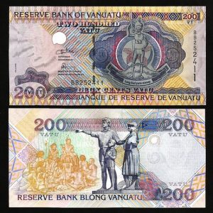 VANUATU 200 VATU UNC # 1097