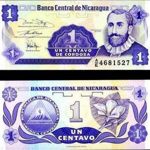 NICARAGUA 1 CENTAVO UNC # 965