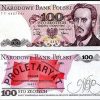 POLAND 100 ZLOTYCH UNC # 285