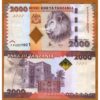 TANZANIA 2000 SHILLINGS UNC # 965