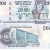 PARAGUAY 20000 GURANIES UNC # 417