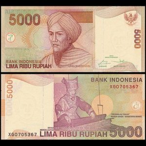 INDONESIA 5000 RUPIAH UNC # 449