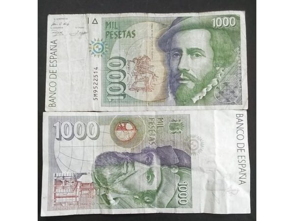 SPAIN 1000 PESETAS # 1108