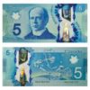 CANADA 5 DOLLARS POLYMER UNC # 626
