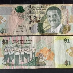 BAHAMAS 1 DOLLAR # 821