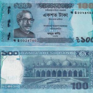 BANGLADESH 100 TAKA UNC # 212