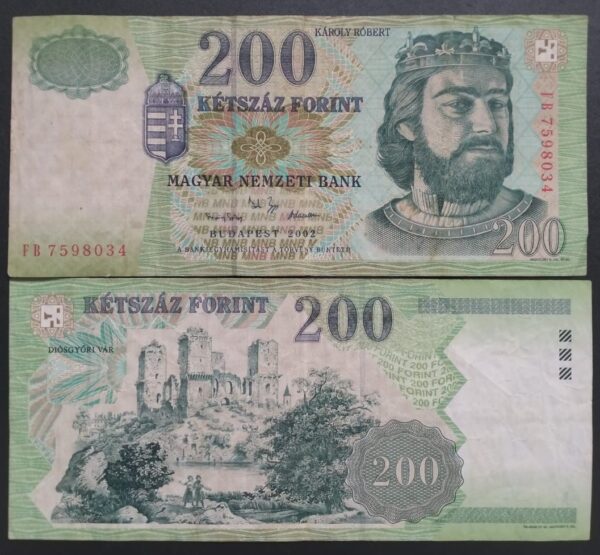 HUNGARY200 FORINT # 146