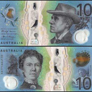 AUSTRALIA 10 DOLLARS POLYMER UNC # 532
