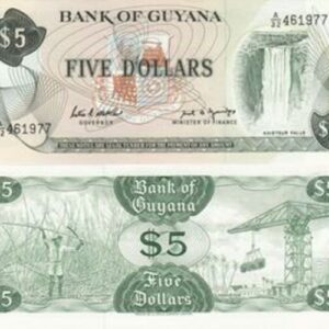 GUYANA 5 DOLLARS UNC # 3