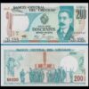 URUGUAY 200 PESOS UNC # 127