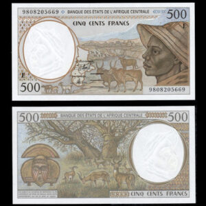 CAMEROON 500 FRANCS OLD ISSUE UNC # 548