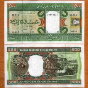 MAURITANIA 500 OUGUIYA UNC # 263