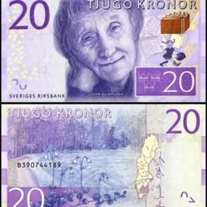 SWEDEN 20 KRONER UNC # 902