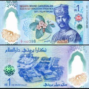 BRUNEI 1 DOLLAR POLYMER UNC # 904