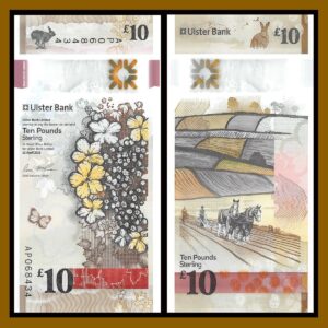 NORTHERN IRELAND 10 POUNDS POLYMER UNC # 834