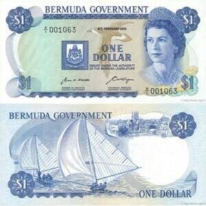 BERMUDA 1 DOLLAR UNC # 898