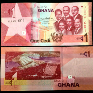 GHANA 1 CEDI UNC # 902