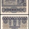 AUSTRIA 10 KRONEN AUNC # 372