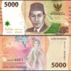 INDONESIA 5000 RUPIAH UNC # 413