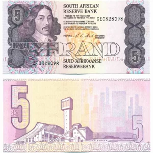 SOUTH AFRICA 5 RAND UNC # 936
