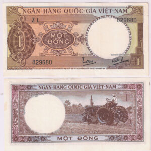 SOUTH VIETNAM 1 DONG XF # 256