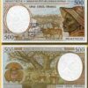 GABON 500 FRANCS UNC # 463