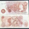 BANK OF ENGLAND 10 SHILLINGS VG # 939